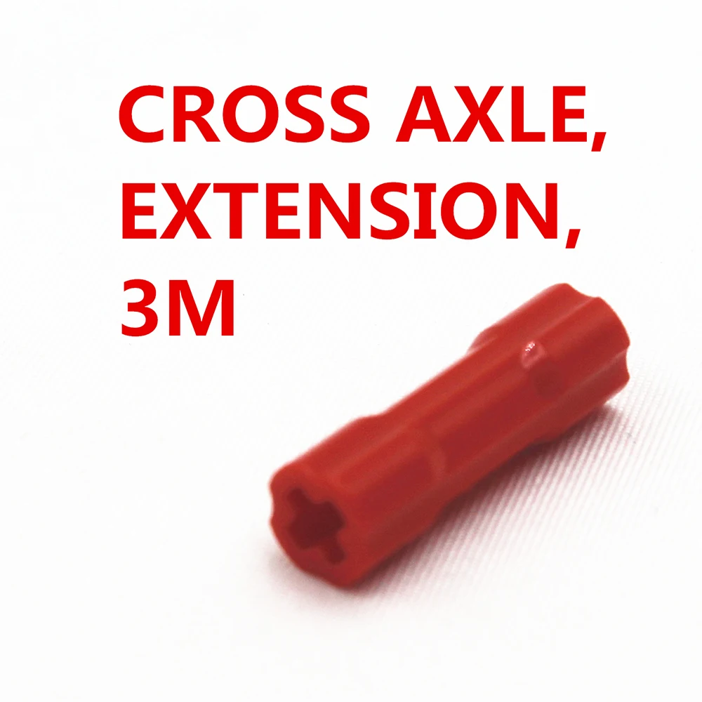 MOC Technic 10pcs Technic CROSS AXLE, EXTENSION, 3M compatible with lego MOC Technic 10pcs Technic CROSS AXLE, EXTENSION, 3M compatible with lego