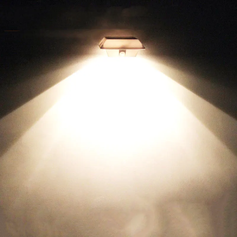 solar lights outdoor lighting wall lamp path led waterproof body