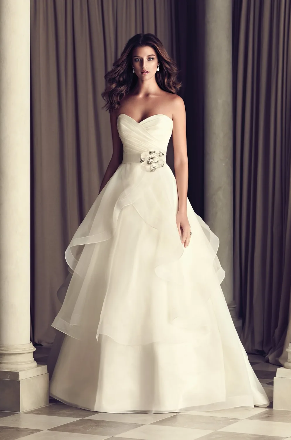 Off White Corset Wedding Dresses