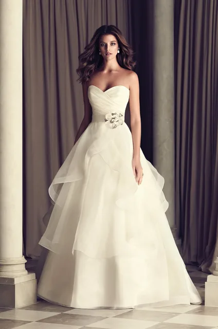 Model Image Ruched Corset Lace Up Simple Wedding Dress Flower Belt Model Image Ruched Corset Lace Up Simple Wedding Dress Flower Belt Best Prices Off White Gelinlik