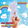 pb playful bag New Finger Interactive Baby Unicorn Mini Interactive Finger Unicorn Toys Christmas Gift Kid All functions finger - Цвет: Retail box-Unicorn