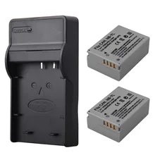 2pcs 1400mah NB-7L NB7L NB 7L Camera Battery + USB Charger For Canon PowerShot G10 G11 G12 SX30IS Battery NB-7L NB7L NB 7L