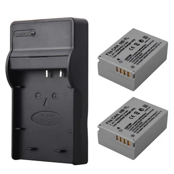

2pcs 1400mah NB-7L NB7L NB 7L Camera Battery + USB Charger For Canon PowerShot G10 G11 G12 SX30IS Battery NB-7L NB7L NB 7L