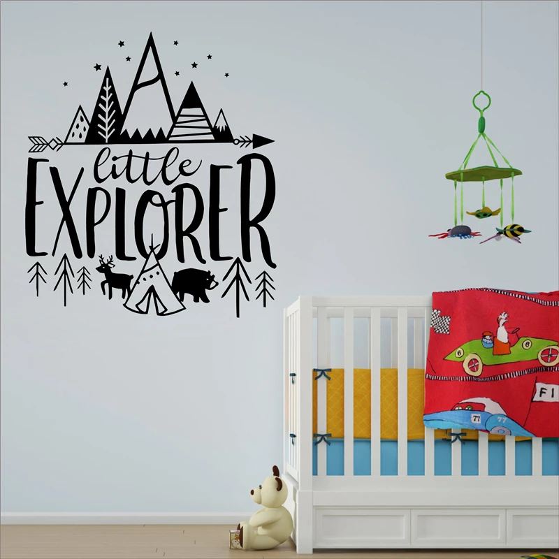 Kids Woodland Home Art Decor