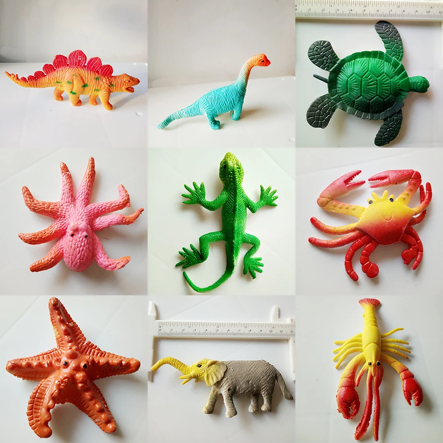 

New Arrival Children Favor Grow Up Toys Water Beads Colorful Animal Shape Crystal Soil 1 pc Growing Starfish Gel