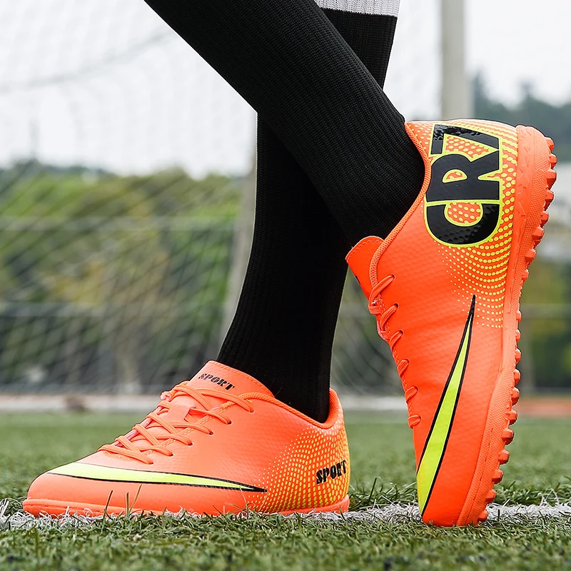 

2019 Men Soccer Shoes Superfly TF CR7 Football Boots Professional Boy Girl Kids Training Acc Academy Speed 3.0 Soccer Cleats
