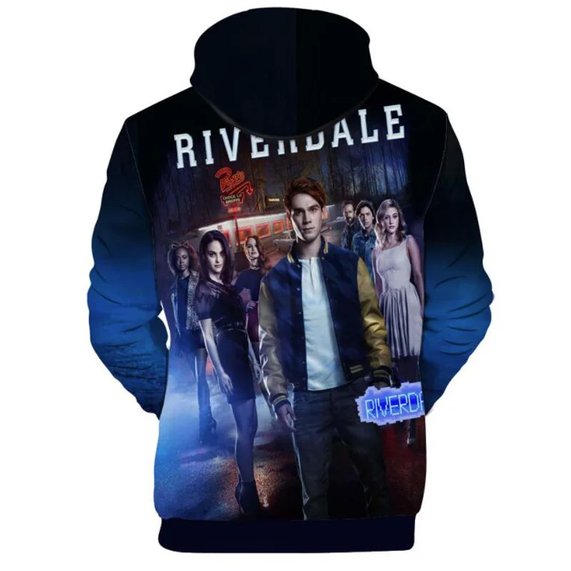 Southside Serpents Riverdale TV Show Kapuzenpullover Programme Jumper Sweats Neu