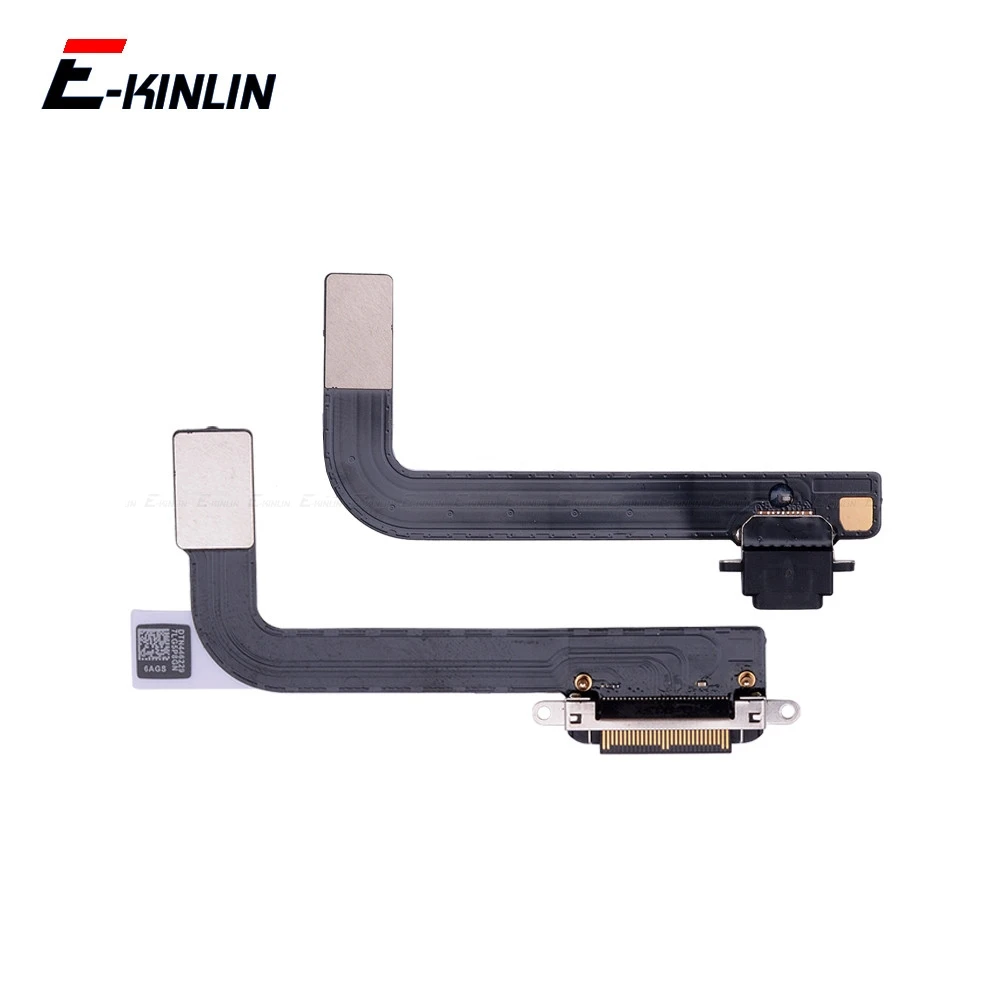 

100% New For iPad 4 Air 2 2019 3 Charger Charging Dock Connector Port Flex Cable Ribbon Plug Repair Parts