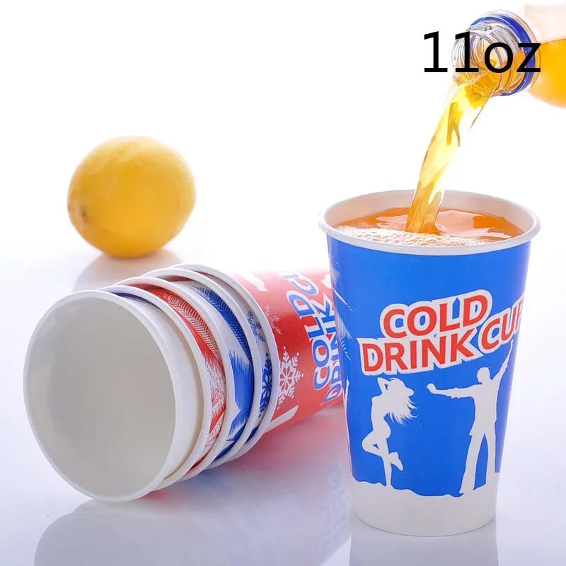 2015 New 50pcs/lot dispobale cold drink Paper Cup ...