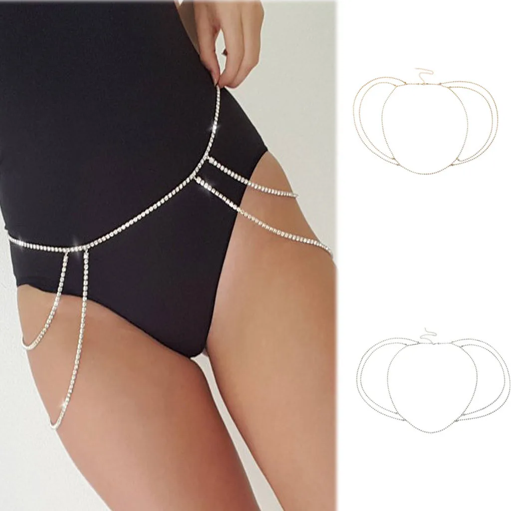 belt female belt cinturones para mujer riem ceinture femme Waistband Chain Decorative Belt Body Long Tassel Waist Chain Z5