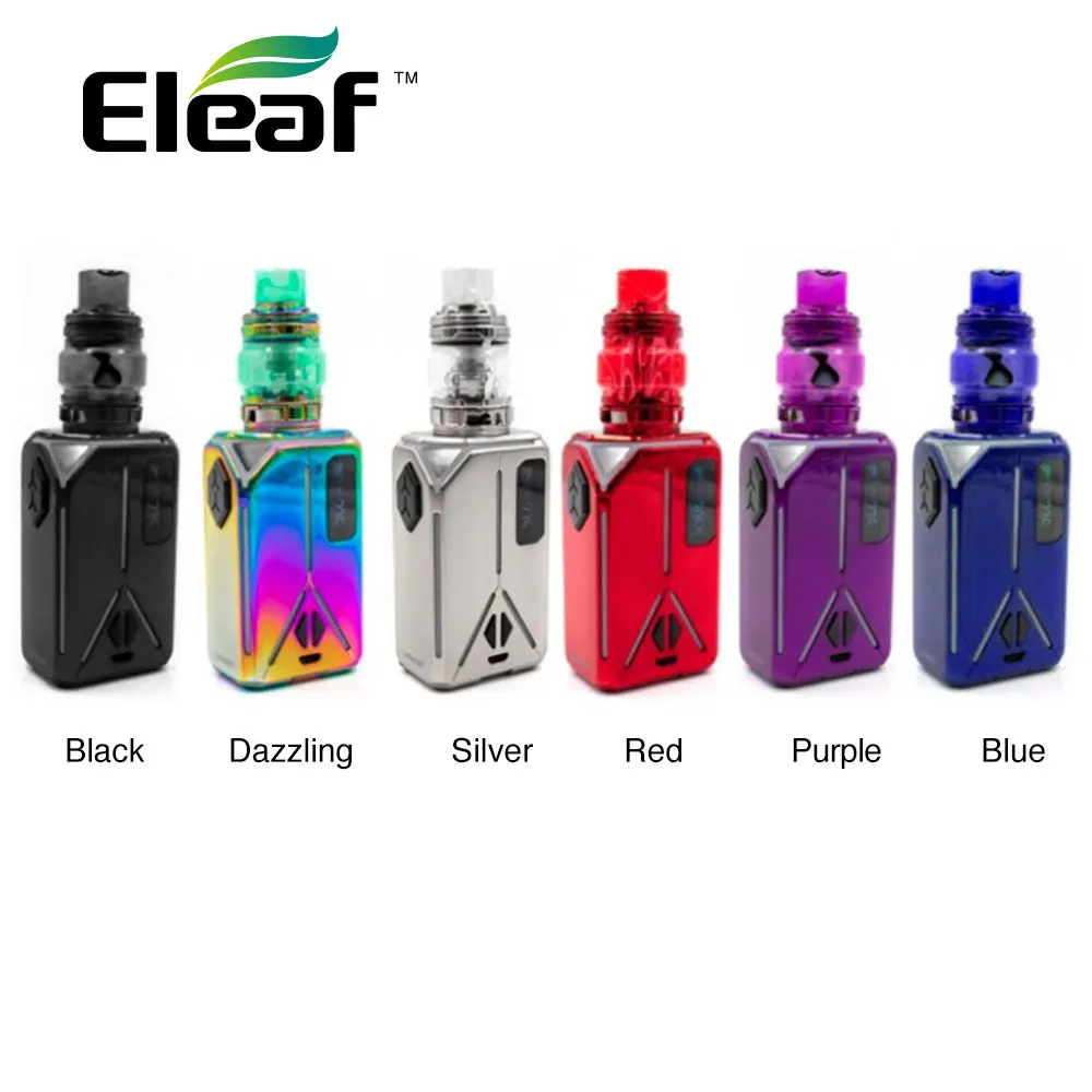 Оригинальный Eleaf лексика 235 Вт комплект W/лексика Box Mod и 2 мл/6 5 мл Элло Duro PMMA бак HW M/HW