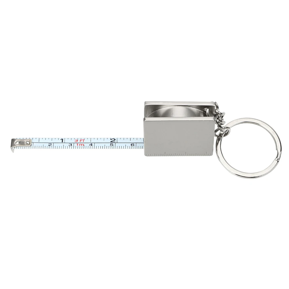 NICEYARD Tape Measure Pull Ruler Key Ring Gauging Tools Retractable Ruler Measuring Tools Portable Keychain