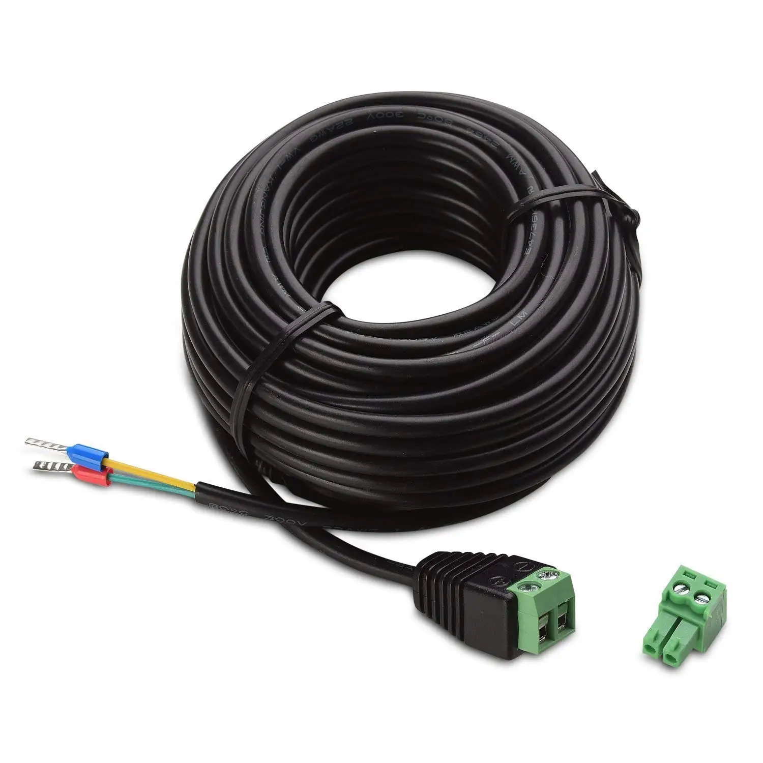 Vanxse CCTV 20Meters RS485 Signal Transmission Cable for Control CCTV PTZ Security Camera-in ...