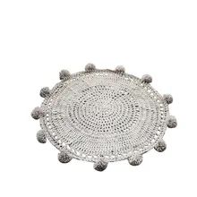 Акрил кухня ванная комната открытый ковры моющиеся Нескользящие ручной крючок Твердые Рождество ковры