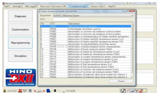 

Hino Diagnostic eXplorer 2 - Hino DX2 1.1.17.6+ Database 6+Activator+keymaker unlock for unlimited install on many pcs