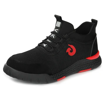 

large size men casual steel toe cap work safety shoes anti-pierce non-slip construction worker shoe tooling security boots mans