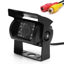 18 IR LED Car Rearview Macchina Fotografica Grandangolare di Visione Notturna Impermeabile Camion Bus