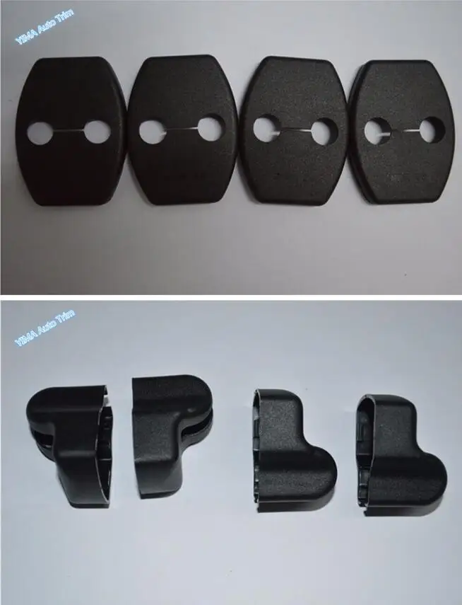 

Lapetus Car Styling Inner Car Door Lock & Arm Stop Rust Waterproof Protector Cover Kit Fit For Toyota Highlander 2013 - 2019