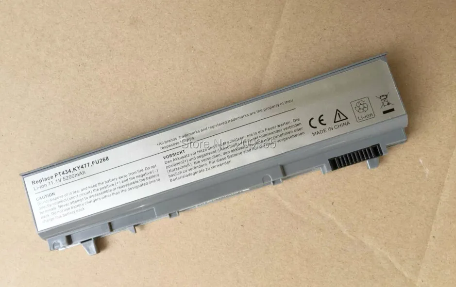 Cena Laptop bateria do dell Latitude E6410 E6510 E6400 E6500 M2400 M4400 M6400 PT434 W1193 KY477 U844G