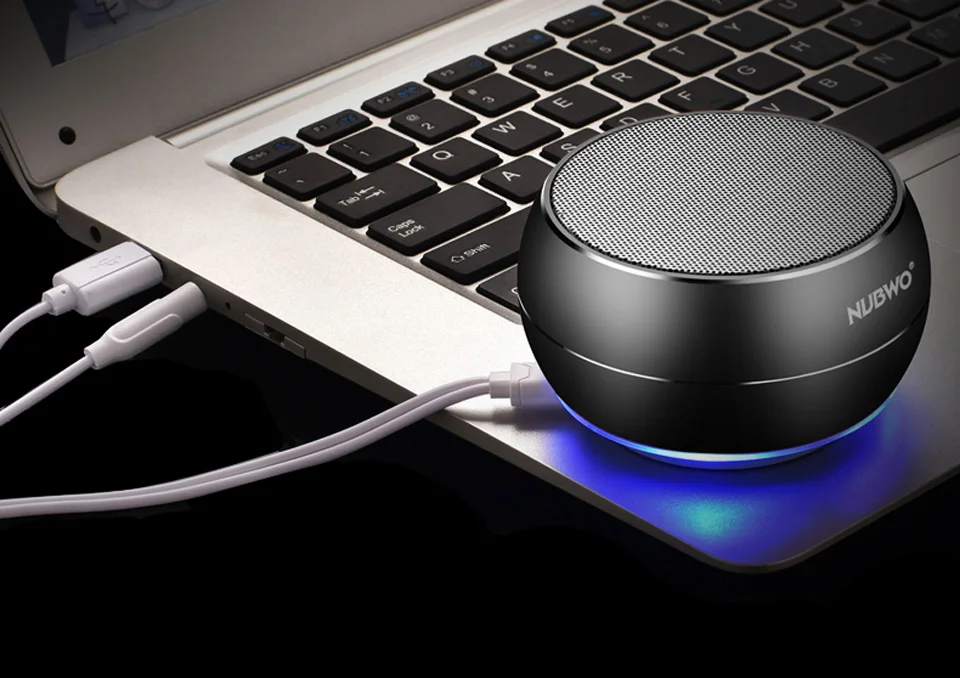 NUBWO портативные bluetooth-колонки с микрофоном, функцией громкой связи, встроенным микрофоном, усиленными басами для iPhone, iPad, samsung и других