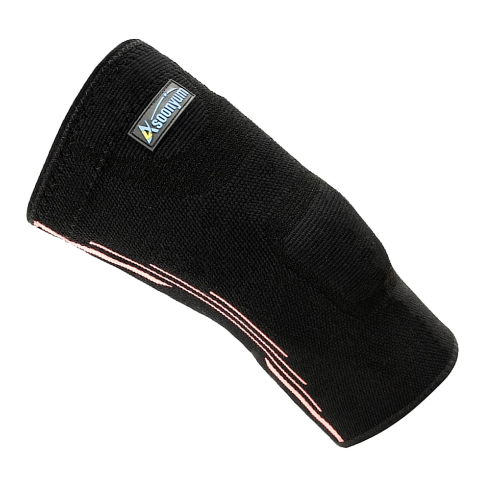 Performance Compression Knee Sleeve Brace Nylon Sport Fitness Gym Basketball Volleyball Brace Support Guard for Unisex 