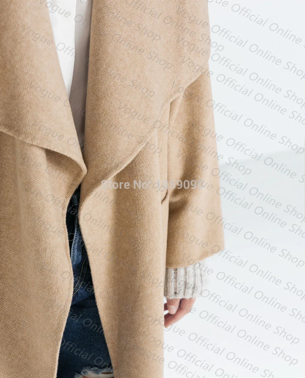Cachemire Femmes Poches 2015 Irrégulière Le Virage Couleur Grandes Chameau Revers Grand Mode kaki Tranchée Bas Manteau Vers Kaki long Laine Solide Bleu X Ceinture aa15qCxw