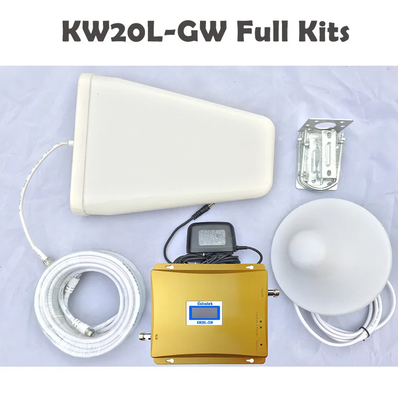 3G повторитель двухдиапазонный GSM 900MHz + 2100MHz WCDMA Полный усилитель наборы для дома