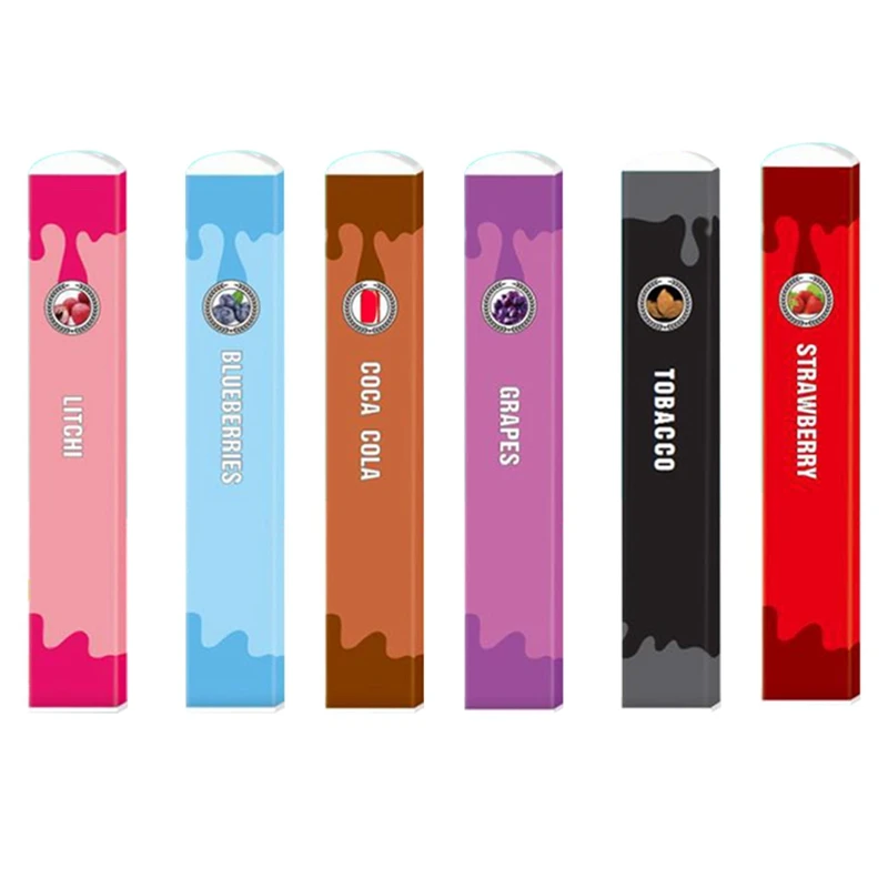 

1Pc Fruit Flavors Disposable Electronic Cigarette 300 Mouth Mini Vape Pen 300mAh E-Cigarette Pod Vape