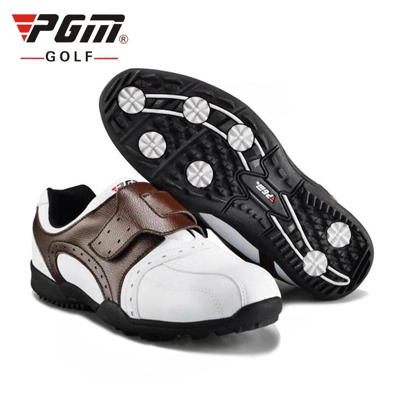 

Top Quality! Pgm Mens Golf Shoes Men Leather Shock Absorption Sneakers Anti-Skid Breathable Sports Shoes Footwear #B1337