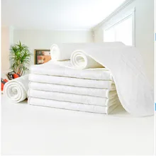 10pcs/bag baby reusable diapers Bamboo Eco Cotton disposable diapers nappy