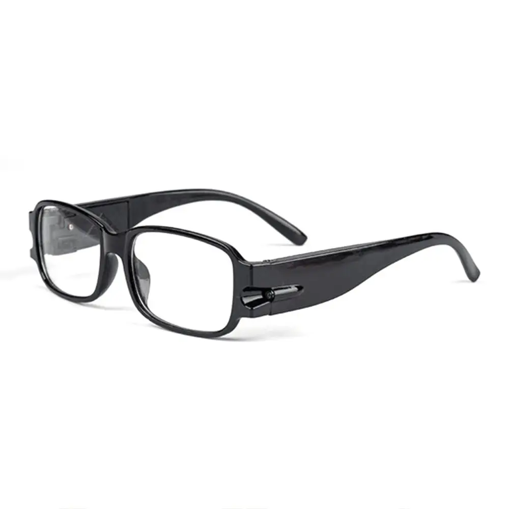 Купить один получить один бесплатный светодиодный Очки для чтения Регулируемый магнетический защита здоровья Ленивые очки пресбиопический лесебриль диоптрий очки - Цвет оправы: Белый