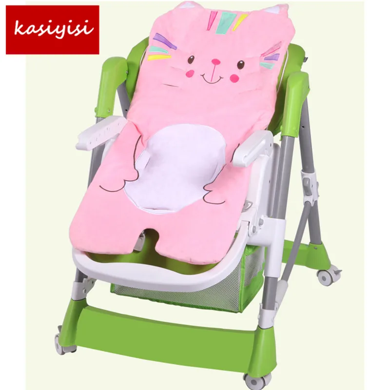 Детская коляска, хлопковый коврик, утолщенный, чистый хлопок, детская зимняя теплая подушка для стула, детские автомобильные аксессуары, общие