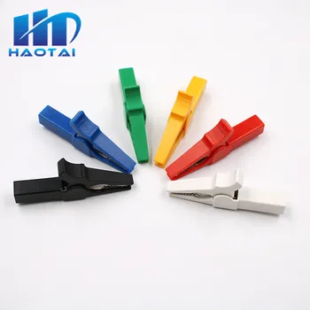 

6pcs 55mm Alligator Clips Crocodile Clips Cable Lamp for Car Auto Battery Charger Charging Connector Socket Plug