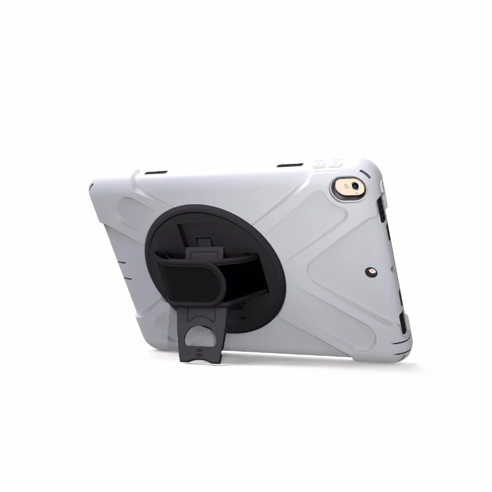 Противоударное защитное устройство для детей Чехол для iPad Pro 10,5 A1701 A1709 сверхмощный силиконовый Жесткий чехол kickstand дизайн браслет на руку