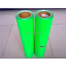 Cdu-31 неоновый зеленый цвет ПУ теплопередачи винил печать теплообмена Плёнки для номер Логотип Одежда