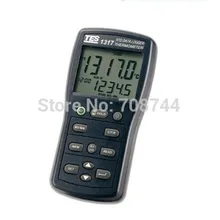 Назад-дисплей светодиодный TES-1317 Платиновый RTD термометр с зондом оптом и в розницу