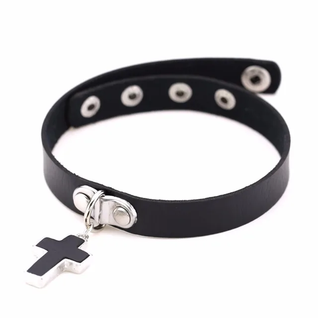 Gothic Lolita Cross Anime Choker 5