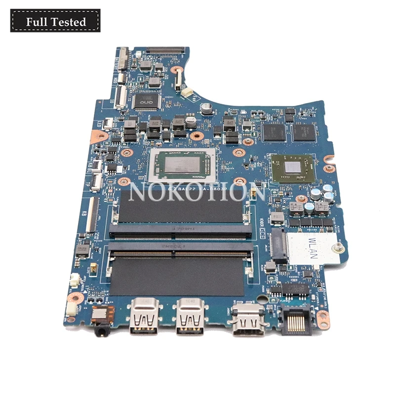 Ideal  NOKOTION CN-0R1WJH R1WJH For DELL INSPIRON 5565 laptop motherboard BAL22 LA-D803P A10-9600P main bo