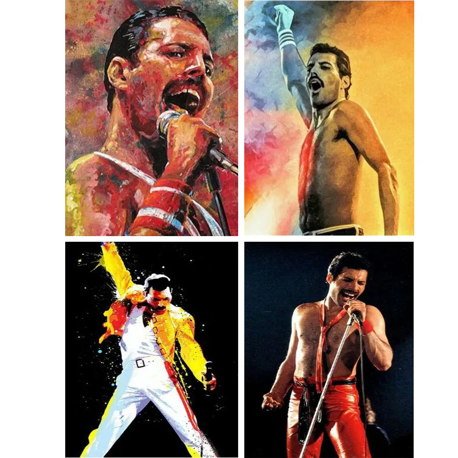 Алмазная живопись вышивка крестиком Queen Band Freddie Mercury алмазная стразы картины