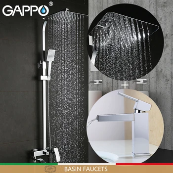 

GAPPO Basin Faucets water mixer Basin faucet tap Bathtub Faucets mixer tap waterfall brass basin mixer faucet basin sink