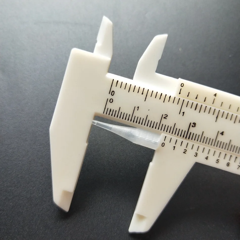 50pcs 3R Needle Tips Permanent Makeup Giant Sun/ French Machine Long Nipples Needle caps Tattoo Supplies