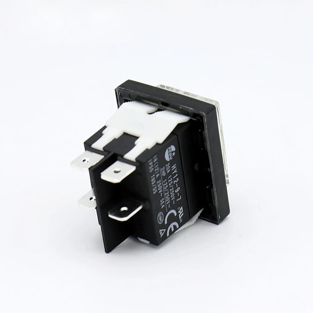 Equipment, 4 pinos, HY12-9-7, 125 V, 250V, 18 A, 12A