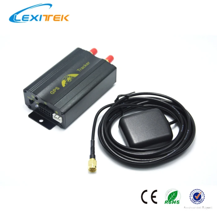 Автомобильный gps трекер система gps/GSM/GPRS Автомобильное устройство слежения за автомобилем TK103 без розничной коробки