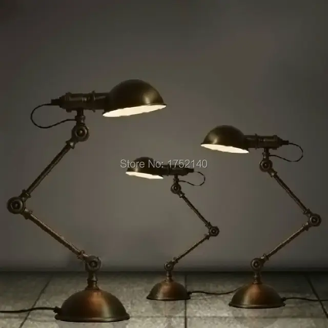 Bronze Color Iron Reading Lamp Vintage Loft Desk Copy Chiang Bronze Color Iron Reading Lamp Vintage Loft Desk Copy Chiang Kai Shek