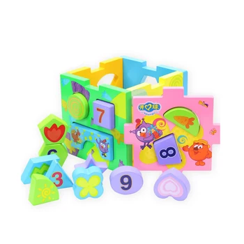 

Chanycore Learning Educational Wooden Toys Geometric Shape Blocks Box Sorting Matching ydl Montessori Enlightenment Gifts 4104
