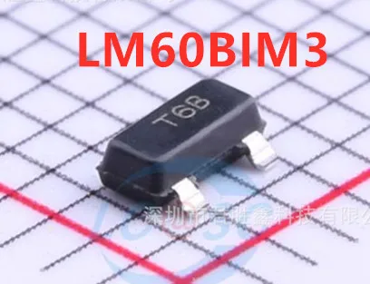 

Free shipping LM60BIM3 LM60BIM3X LM60 SOT23-3 LM60CIM3 LM60CIM3X 100%New original