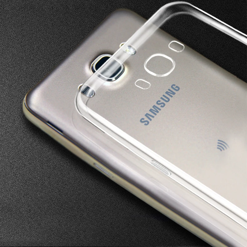 TPU Clear Funda FOR Samsung Galaxy J5 2016 Case J510 J510F Cover Transparent Back Coque |