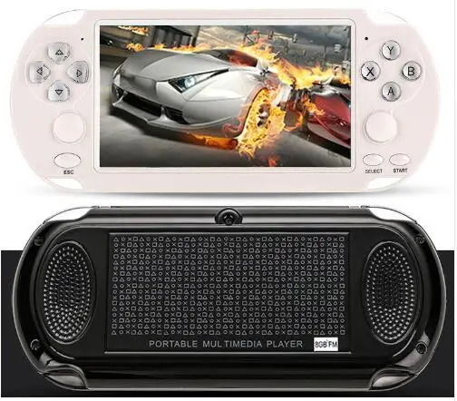 X9 S 5 1 дюймовый HD экран двойной джойстик Ручной игровой плеер ТВ выход MP3 фильм