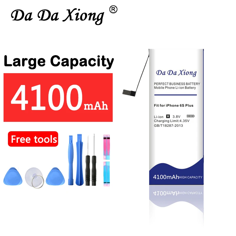 

Da Da Xiong 4100mAh Battery For Apple iPhone 6S Plus for iphone6S Plus battery +Free Tools