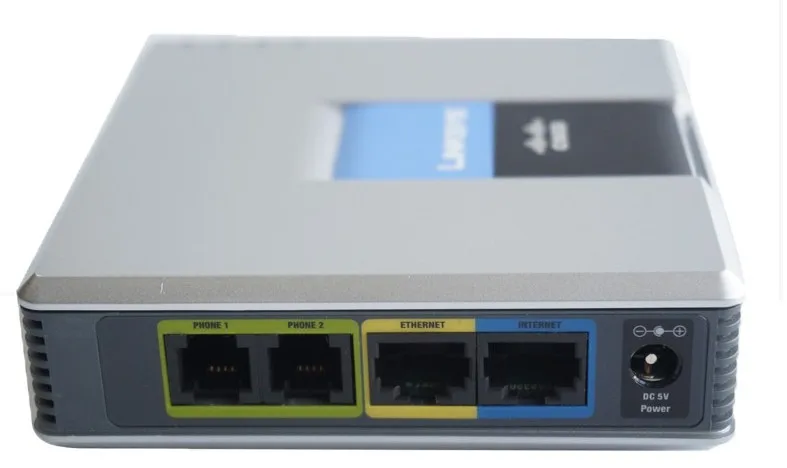 Бесплатная доставка! Разблокированный телефонный адаптер Linksys SPA9000 V2 Голосовая